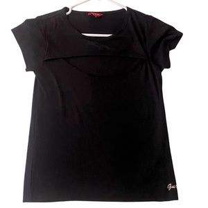 Guess Top with Chest Cut Out-Size Medium